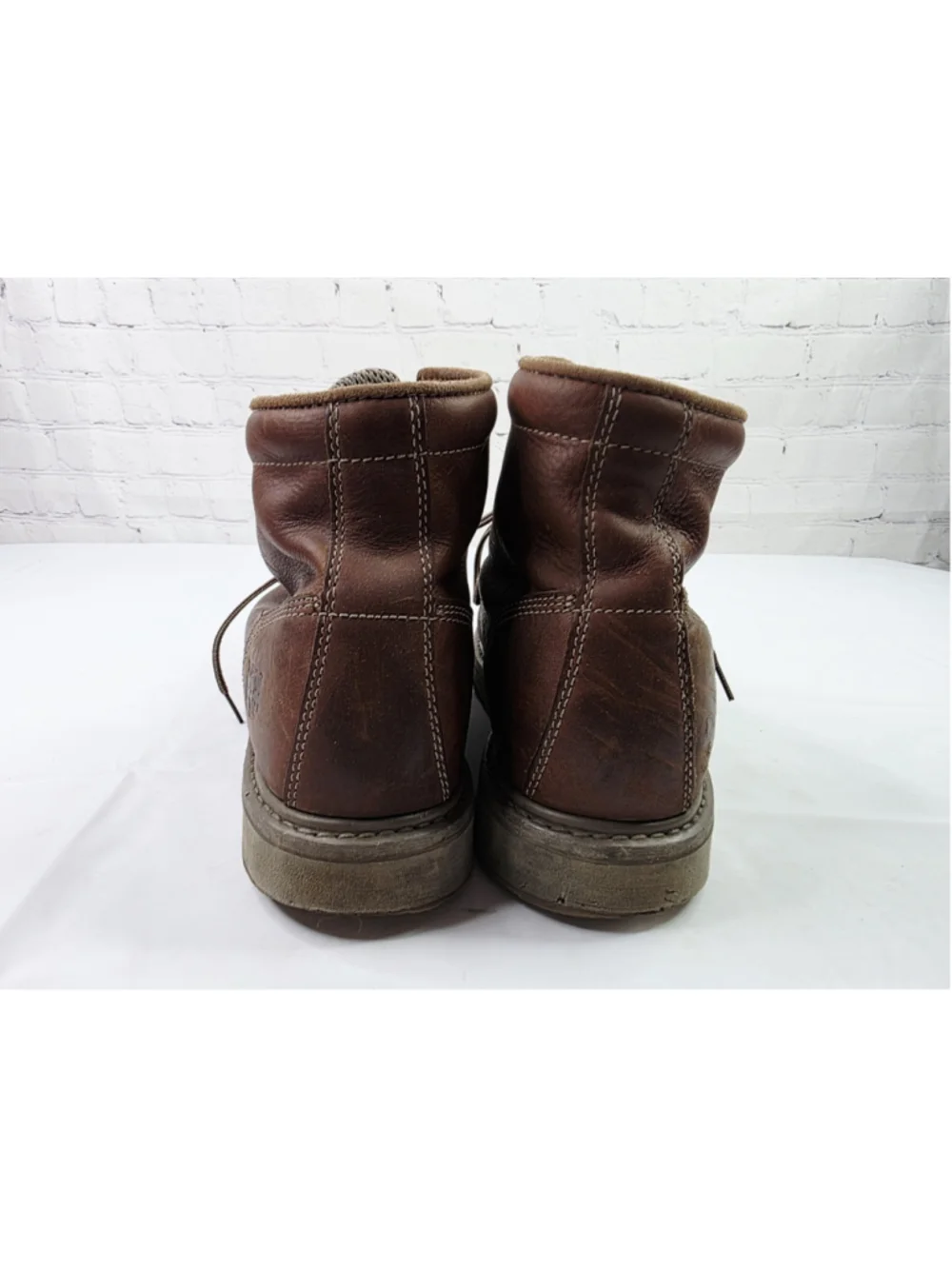 Timberland Pro Barstow Wedge Work Boot Alloy Toe Brown Men's Size 11 M